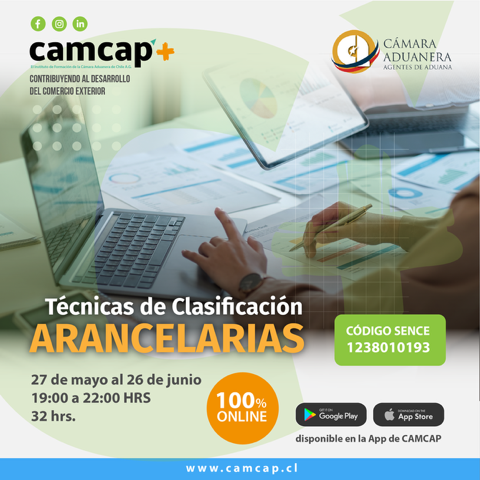 CURSO TÉCNICAS DE CLASIFICACIÓN ARANCELARIA