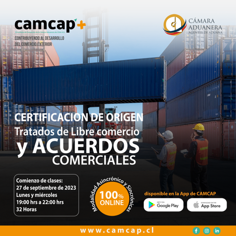 Certificación de Origen, Tratados de Libre Comercio y Acuerdos Comerciales